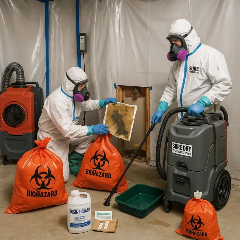 Contaminated Water Handling Protocols process in Culp Creek, OR