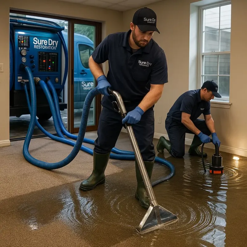 Water Extraction and Removal process in Culp Creek, OR